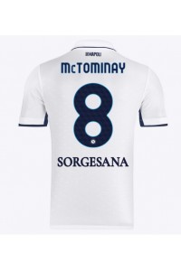 SSC Napoli Scott McTominay #8 Jalkapallovaatteet Vieraspaita 2024-25 Lyhythihainen